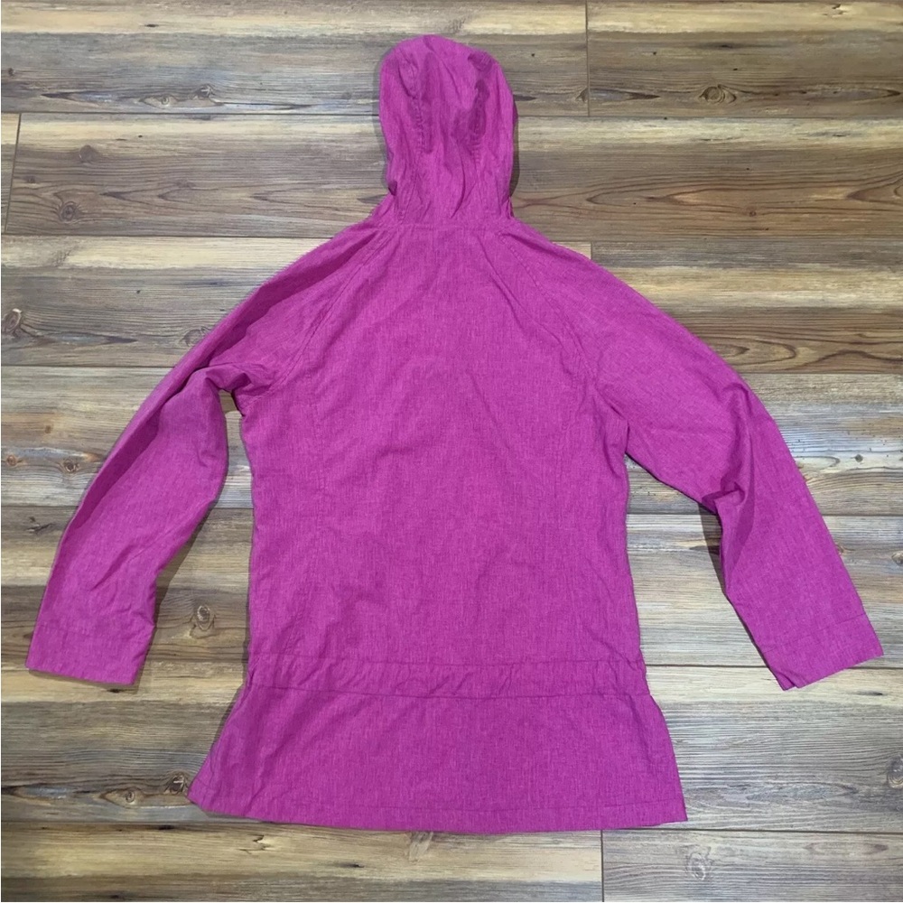 Merrell Ainsley Swim Cover Up UPF 30+ Hooded Long Sleeve Medium Pink Pool Beach - Picture 2 of 9